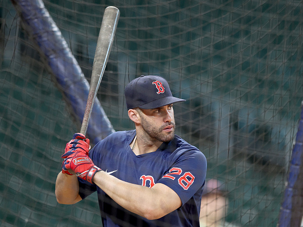 J.D. Martinez batting fifth for Red Sox in Game 1 of ALCS vs.&nbsp;Astros