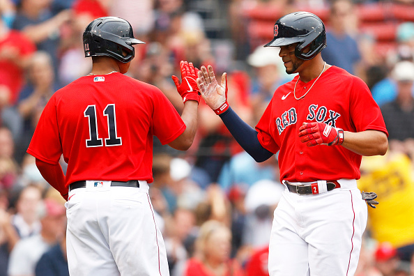 Red Sox’ Xander Bogaerts and Rafael Devers named Silver Slugger Award&nbsp;winners