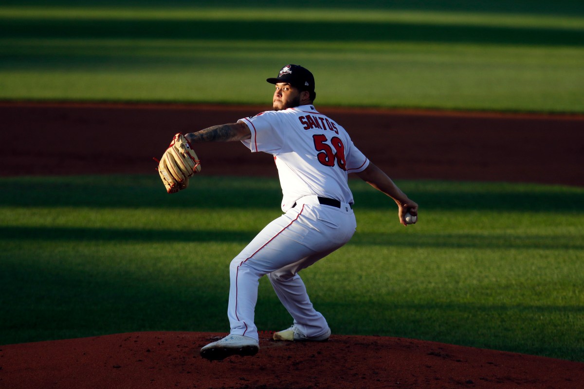 Red Sox pitching prospect Victor Santos’ debut season with Double-A Portland was a solid&nbsp;one