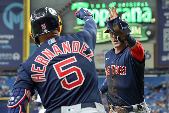 Trevor Story makes game-saving play as Red Sox hold on for 4-3 win over&nbsp;Rays