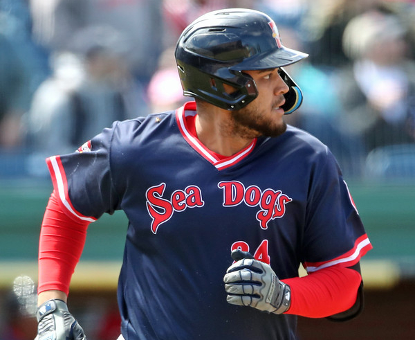 Red Sox prospect Pedro Castellanos riding 13-game hitting streak as part of recent hot stretch with Double-A&nbsp;Portland