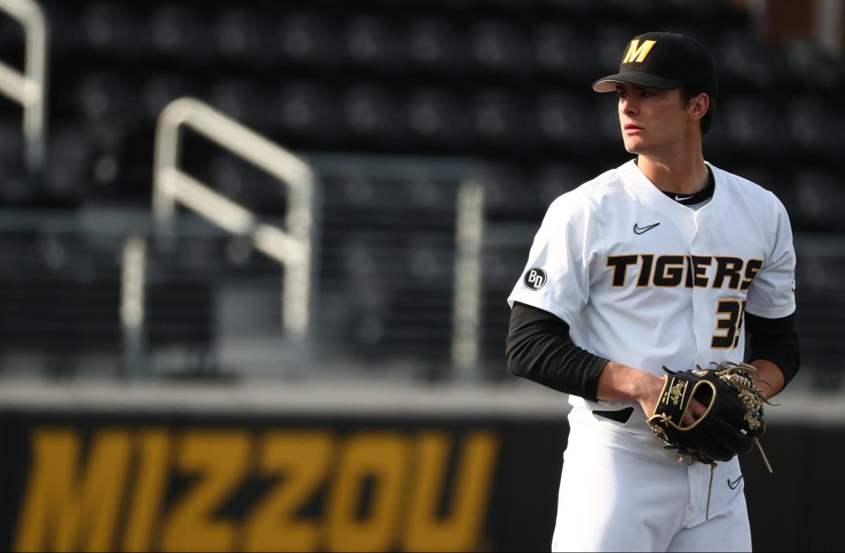 Red Sox select Missouri left-hander Nathan Landry with 15th-round pick in 2022 MLB&nbsp;Draft
