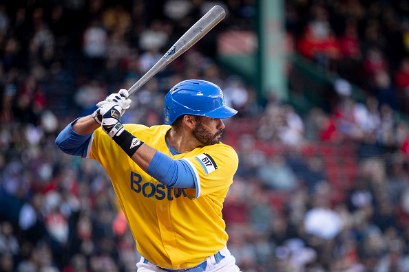 J.D. Martinez returns to Red Sox lineup after missing last 4 games with back&nbsp;spasms