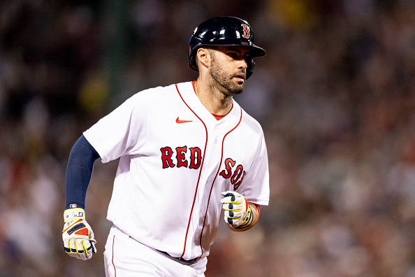 J.D. Martinez scratched from Red Sox lineup due to back&nbsp;spasms