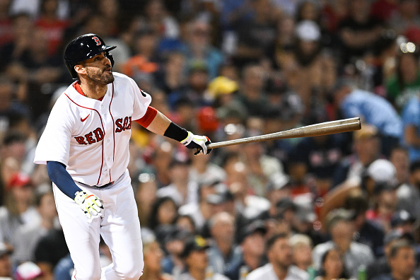 J.D. Martinez remains out of Red Sox lineup because of back spasms, but veteran slugger could return on Sunday or&nbsp;Monday