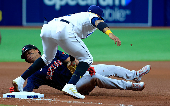 Red Sox struggle to get anything going against Shane McClanahan, drop third straight to Rays in 4-1&nbsp;loss