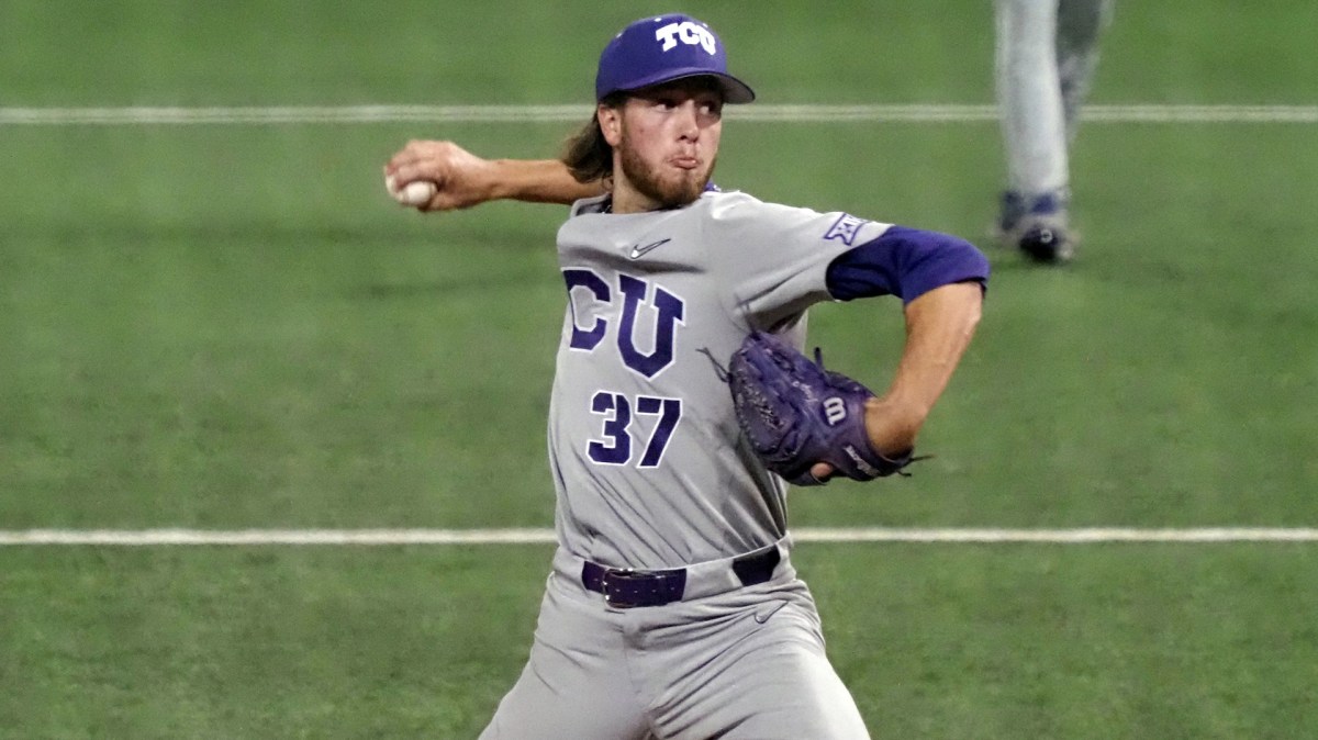 Red Sox select TCU right-hander Caleb Bolden with seventh-round pick in 2022 MLB&nbsp;Draft