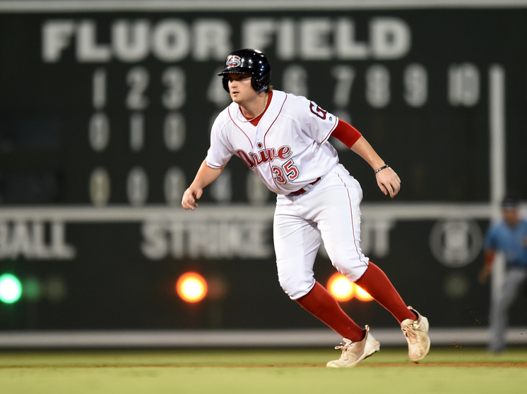 Red Sox’ Blaze Jordan homers, collects career-best 4 hits in latest strong showing for High-A&nbsp;Greenville