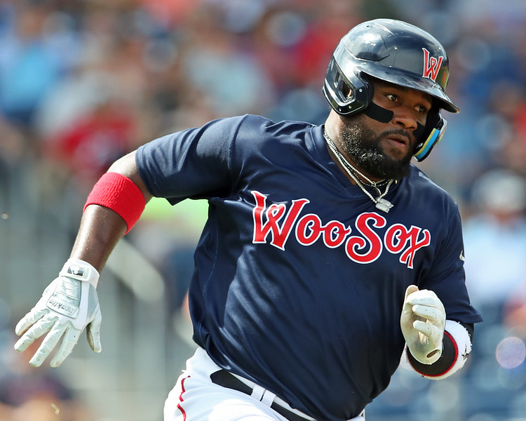 Red Sox call up Abraham Almonte from Triple-A Worcester, place Franchy Cordero on 60-day injured&nbsp;list