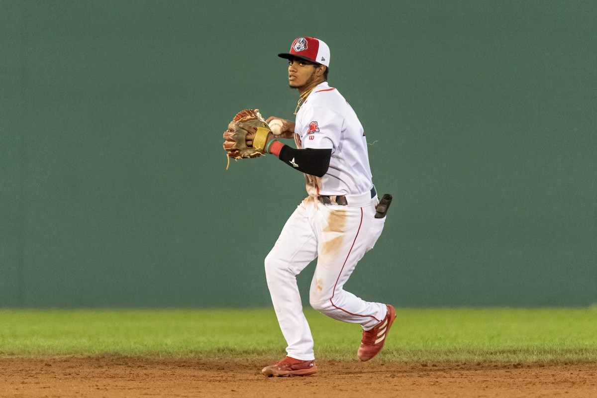 Red Sox prospect Brainer Bonaci walked as many times as he struck out (89) in&nbsp;2022