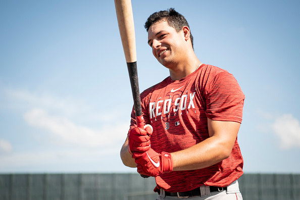 Red Sox prospect Nick Yorke makes fantastic diving catch down right field&nbsp;line