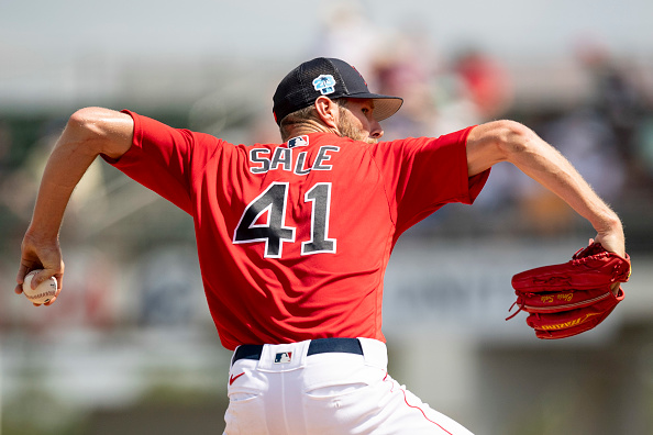 Chris Sale hurls two scoreless innings in spring debut as Red Sox roll past Tigers in 7-1&nbsp;win