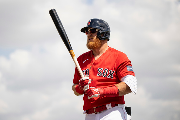 After being hit in face by pitch, Red Sox’ Justin Turner tweets: ‘I’m going to be back out on the field as soon as possible!’