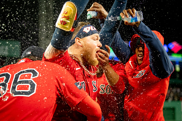 Chris Sale strikes out 11, Alex Verdugo comes through with wonky walk-off single to seal comeback as Red Sox defeat Twins, 5-4, in&nbsp;extras