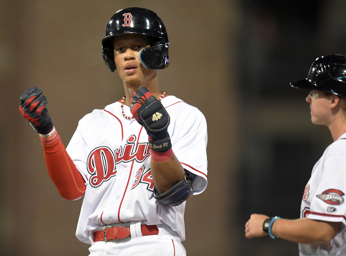 Red Sox prospect Kristian Campbell powers High-A Greenville to South Atlantic League&nbsp;title