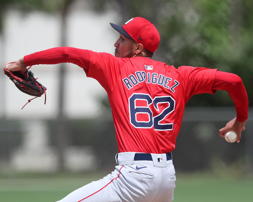 Red Sox’ Elmer Rodriguez named Carolina League Pitcher of the Month for&nbsp;June