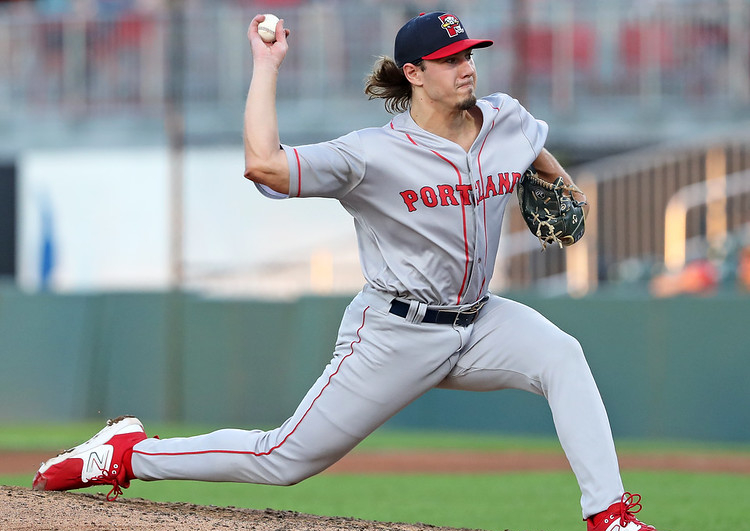 Red Sox sidearm prospect Isaac Coffey named Double-A Portland’s Pitcher of the&nbsp;Year