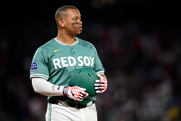 Which two prospects did Red Sox acquire from Giants in blockbuster Rafael Devers&nbsp;trade?